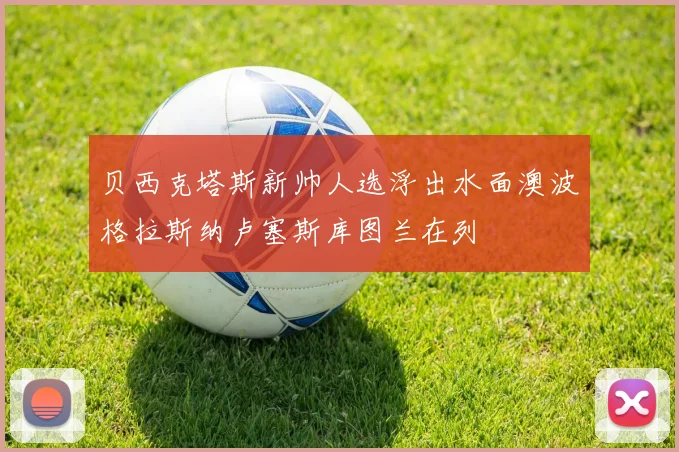贝西克塔斯新帅人选浮出水面澳波格拉斯纳卢塞斯库图兰在列